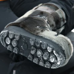 Checked style Seal fur boots - Women's^Bilodeau New
