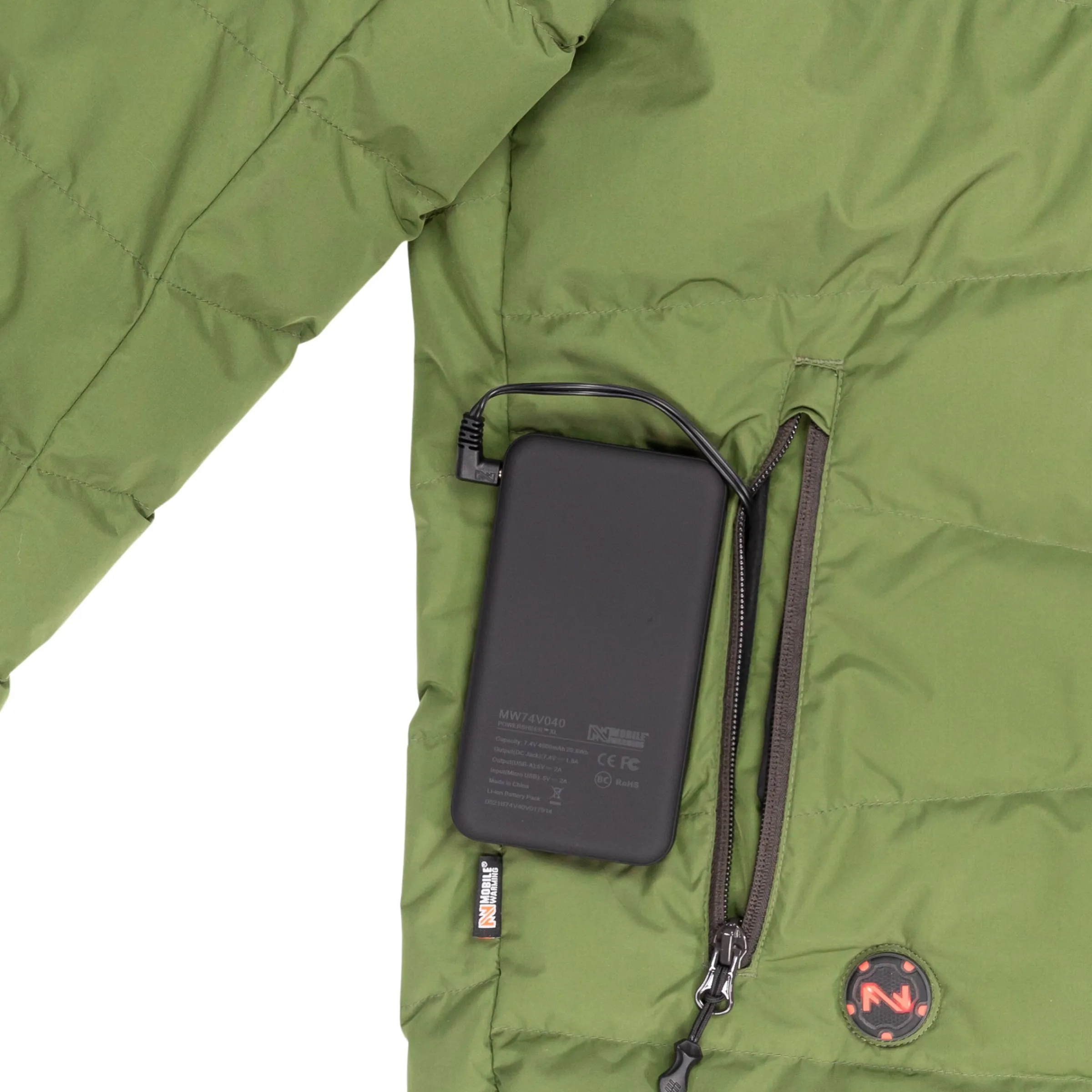 Crest Heated jacket - Men's^Mobile Warming