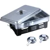 Deluxe 2-burner smoker/Food warmer^Campana Discount