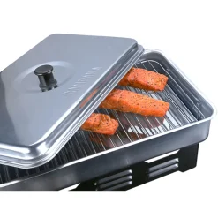 Deluxe 2-burner smoker/Food warmer^Campana Discount