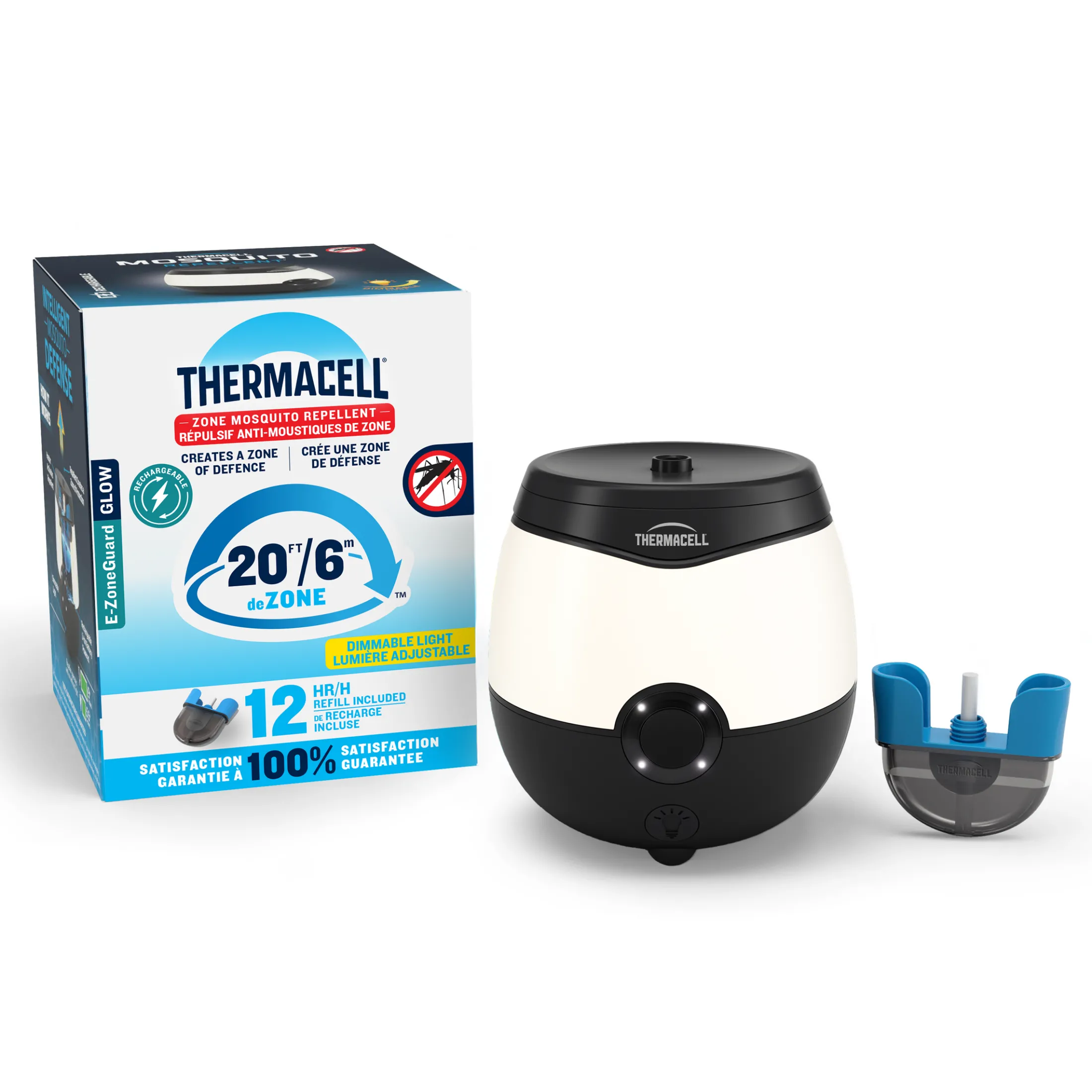 E-ZoneGuard Glow Rechargeable Mosquito Repeller