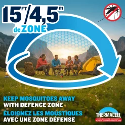 Fuel-ZoneGuard Backpacker Fuel Powered Mosquito Repeller^Thermacell