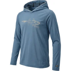 LT Offshore Copen Blue Hoodie with mosquito net - Junior