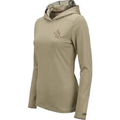 LT Littoral Plaza Taupe Hoodie with mosquito net - Women's^Connec Clearance