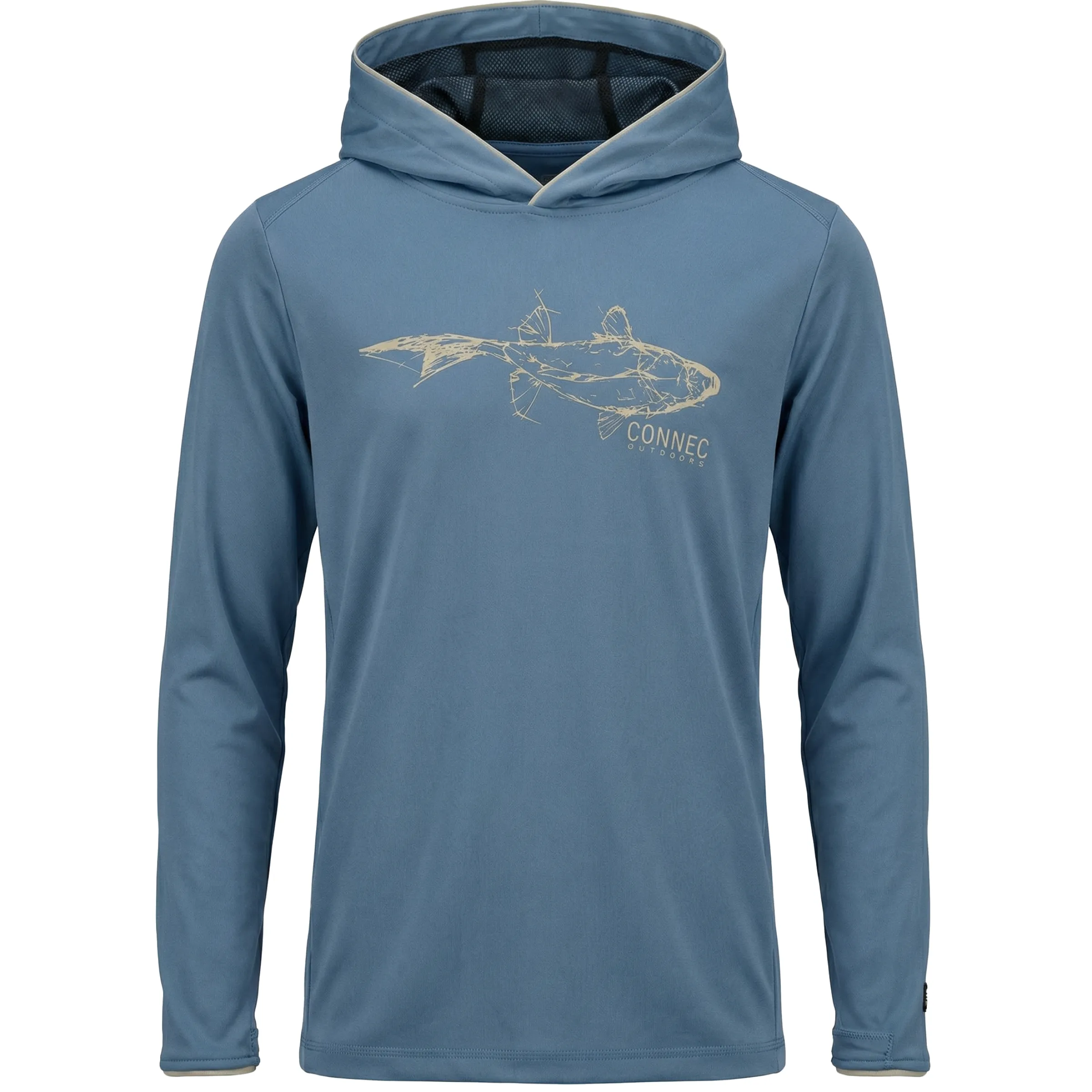 LT Offshore Copen Blue Hoodie with mosquito net - Junior^Connec Outlet