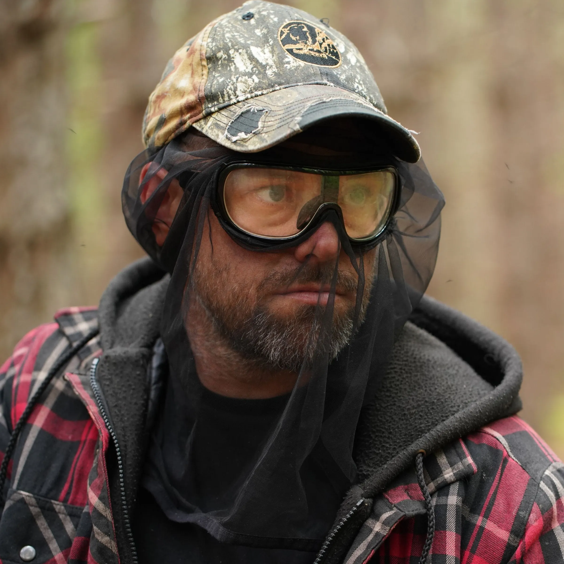 Mosquito net with polarized sunglass^Alps New