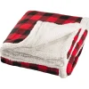 Plaid Polar blanket lined