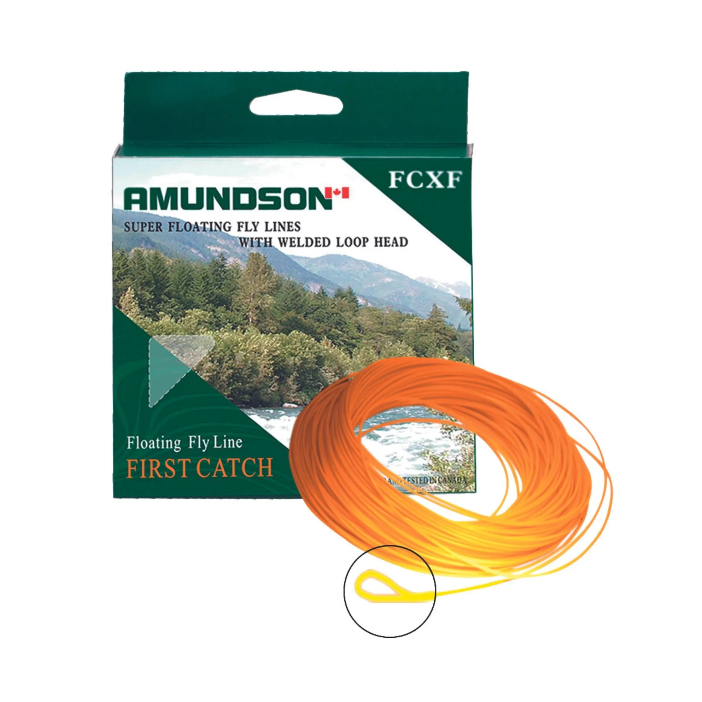 River Crosser Fly fishing combo with fishing line^Amundson