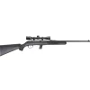 64F cal .22 LR semi-automatic rifle with scope^SAVAGE New