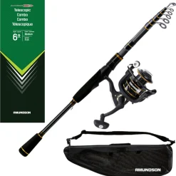 Savvy Conqueror Telescopic spinning combo 6' M^Amundson