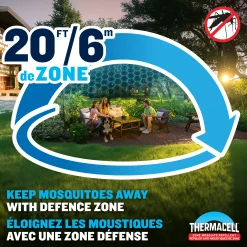 E-ZoneGuard Rechargeable Mosquito Repellent Refill 72-Hour Pack^Thermacell Outlet