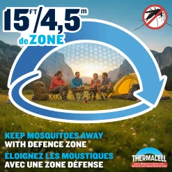 Fuel-ZoneGuard Backpacker Mosquito Repellent Mat Refill^Thermacell Best