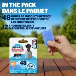 Fuel-ZoneGuard Backpacker Mosquito Repellent Mat Refill^Thermacell Best