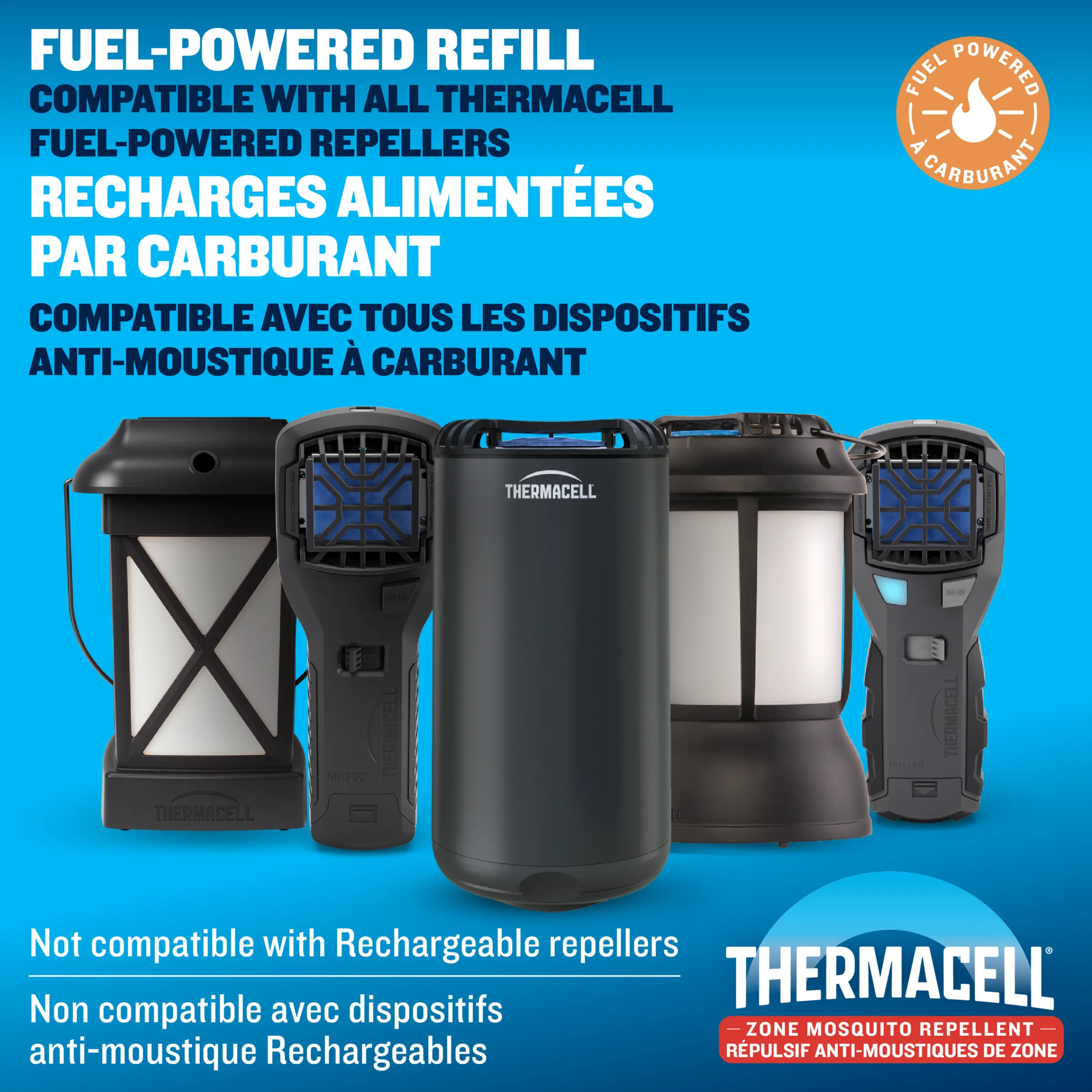 Fuel-ZoneGuard Fuel Powered Mosquito Repellent 12-Hr Refill Pack^Thermacell Discount