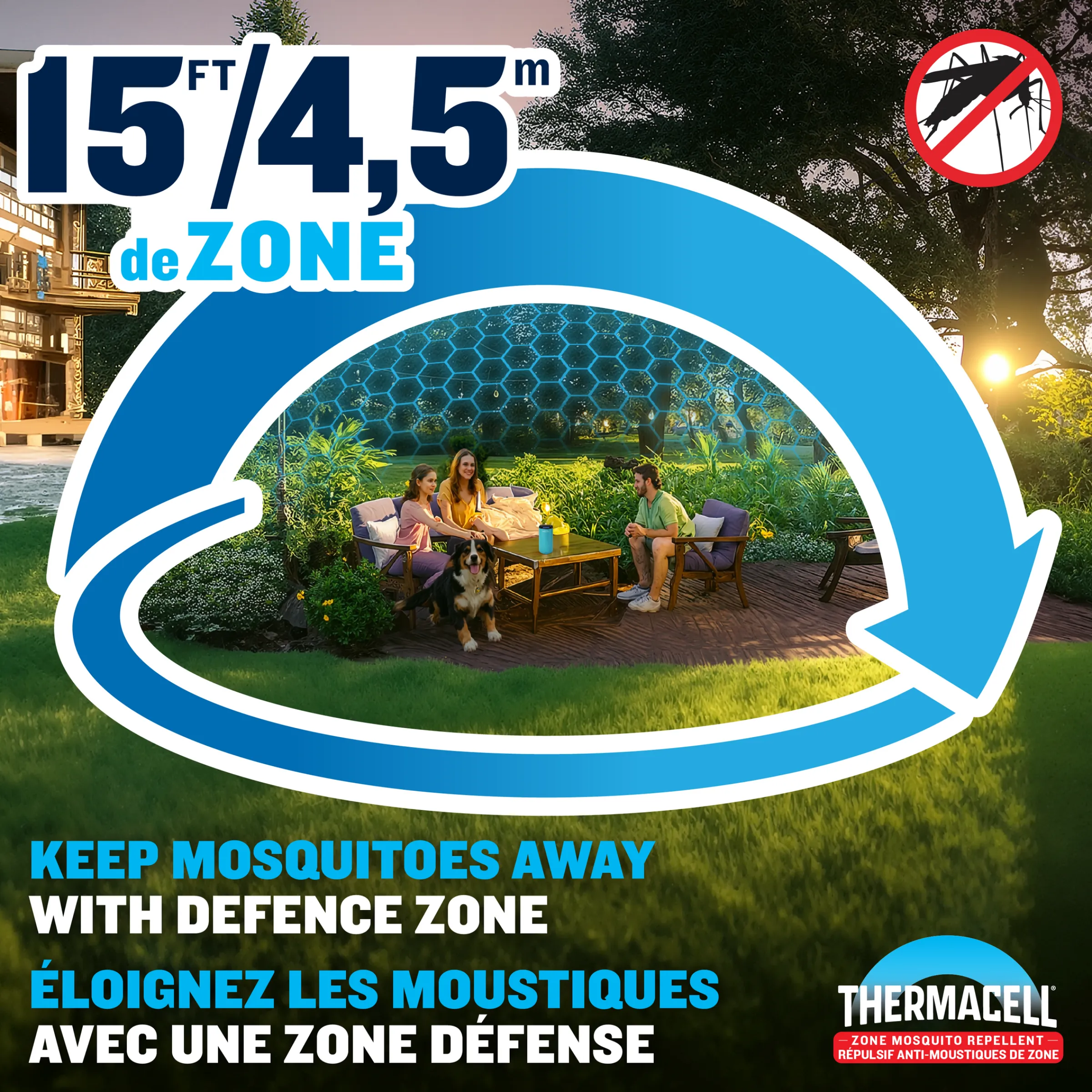 Fuel-ZoneGuard Fuel Powered Mosquito Repellent 12-Hr Refill Pack^Thermacell Discount