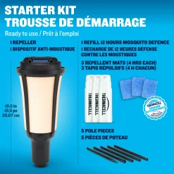 Fuel-ZoneGuard Glow Fuel Powered Mosquito Repeller + Torch^Thermacell Clearance