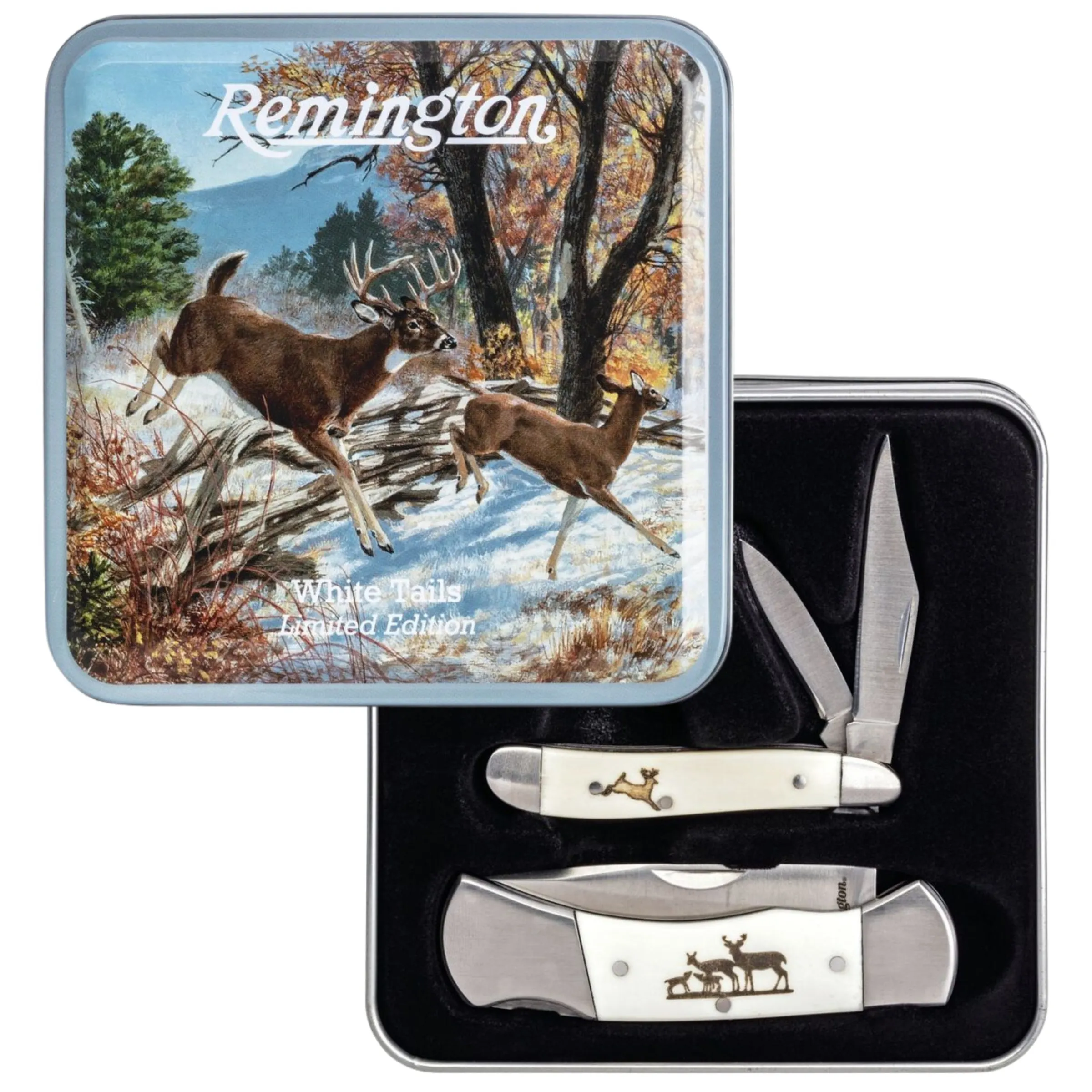 White Tails Knife collector set^Remington Hot