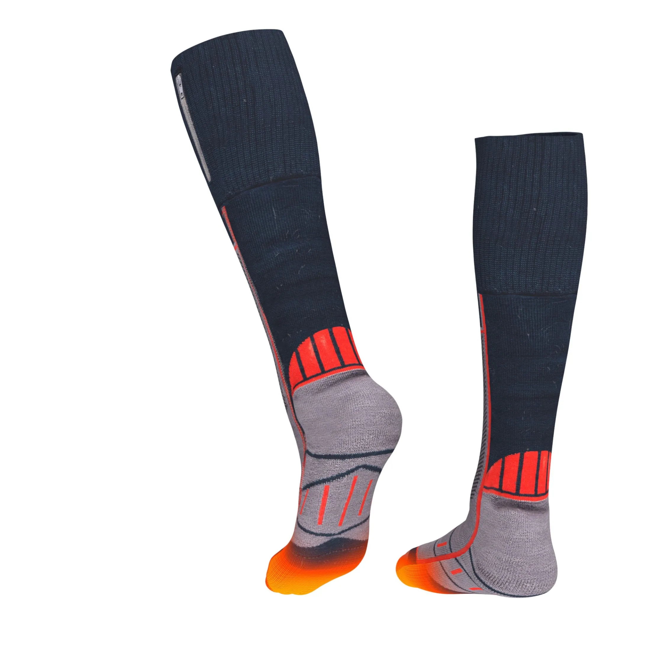 Wool-blend heated socks - Unisex