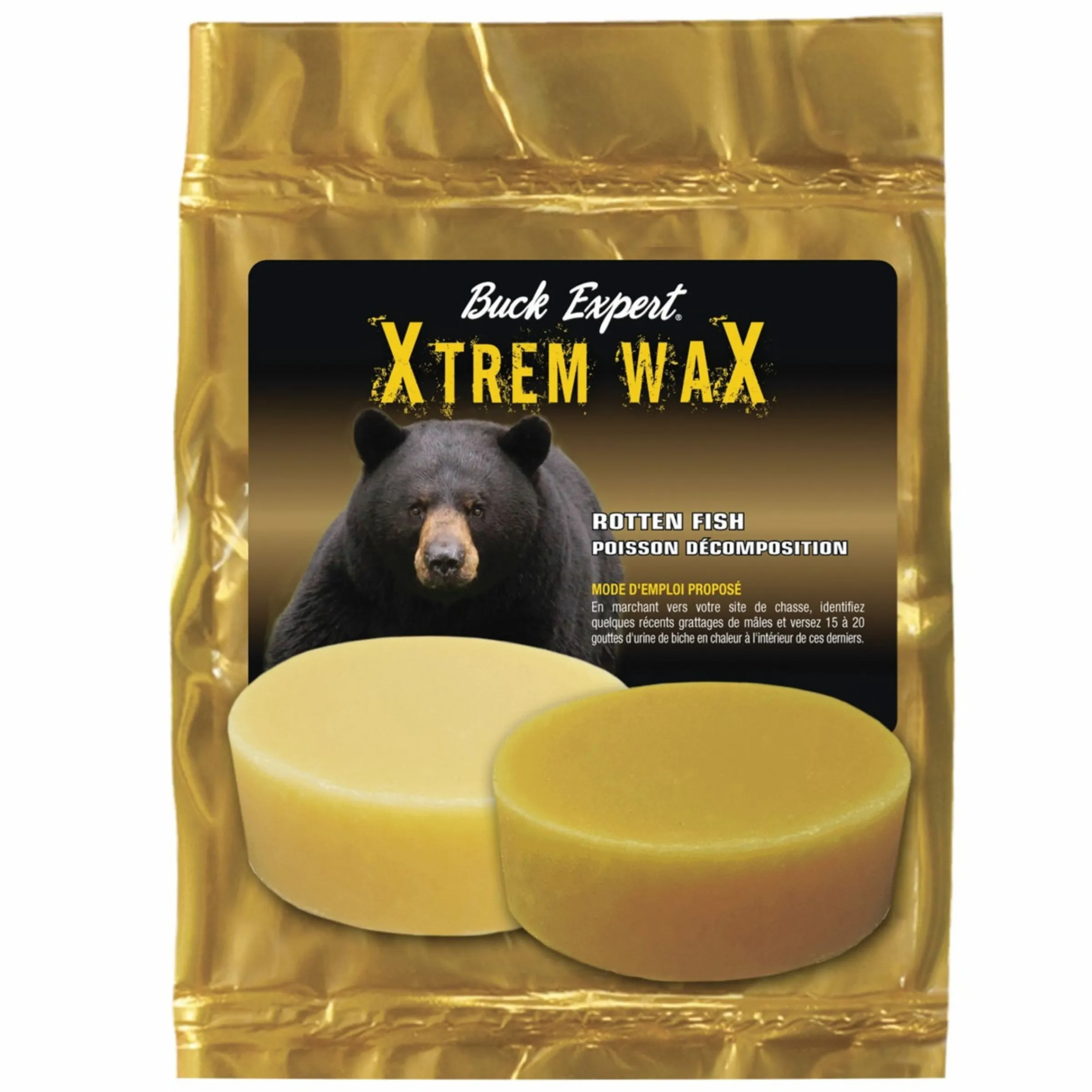 Xtrem Wax fish smell for bear - 2 pcs^Buck Expert Sale